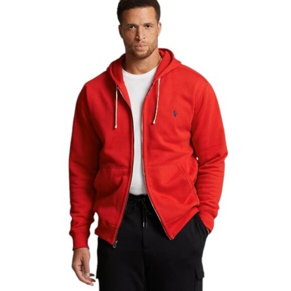 NWOT Polo Ralph Lauren Men's Fleece Full-Zip Hoodie - Picture 1 of 9